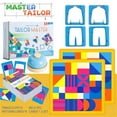 thumbnail image 4 of Dsseng Tailor Master Children‘s Educational Thinking Concentration Training Toy Graphic Color Matching Double Battl E Table Game, 4 of 9