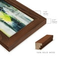 thumbnail image 2 of Treetops I - Framed Print w/glass - Chestnut, 2 of 8