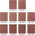 thumbnail image 2 of 100-Pack 125mm Sanding Discs for Orbital Sander, 40/60/80/100/120/180/240/320/400/800 Grit (10 Each), 2 of 5