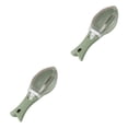 thumbnail image 4 of Bewildely Removedor de escamas de pescado, escamas manuales, raspador, rallador, herramienta de raspado, peladores Verde 2Conjunto, 4 of 6
