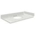 thumbnail image 6 of Transolid Vt36.75X22-1Ou-4 Silestone 36" Quartz Vanity Top - Stellar Snow, 6 of 7