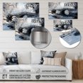thumbnail image 4 of Designart "Snowy Bridges in the Winter Landscape I" Landscapes Metal Art Print, 4 of 5