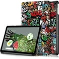 thumbnail image 1 of KOMI Étui pour Tablette Google Pixel 11 Pouces Sortie 2023, Étui Folio Mince, Étui Rigide Légère de Protection avec Support Multi-Angle, Graffiti, 1 of 4
