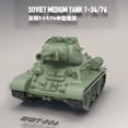 thumbnail image 3 of Meng Model WWT-006 T-34/76 Soviet Medium Tank (Q Edition) World War Toons Armour, 3 of 4