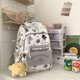 thumbnail image 4 of Pompón Kawaii Sanrio para la familia, Bolsa Escolar Purin BadBadtz Maru para estudiantes femeninas, escuela secundaria y secundaria, novedad de 2023, 4 of 4