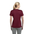 thumbnail image 2 of Sport-Tek LST360 Ladies Heather Contender Scoop Neck Tees, Cardinal Heather - Medium, 2 of 6