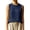 Navy, variant on Women's Sleeveless Cardigan Summer Casual Versatile Crew Neck Tank Top Loose Fit Camisoles