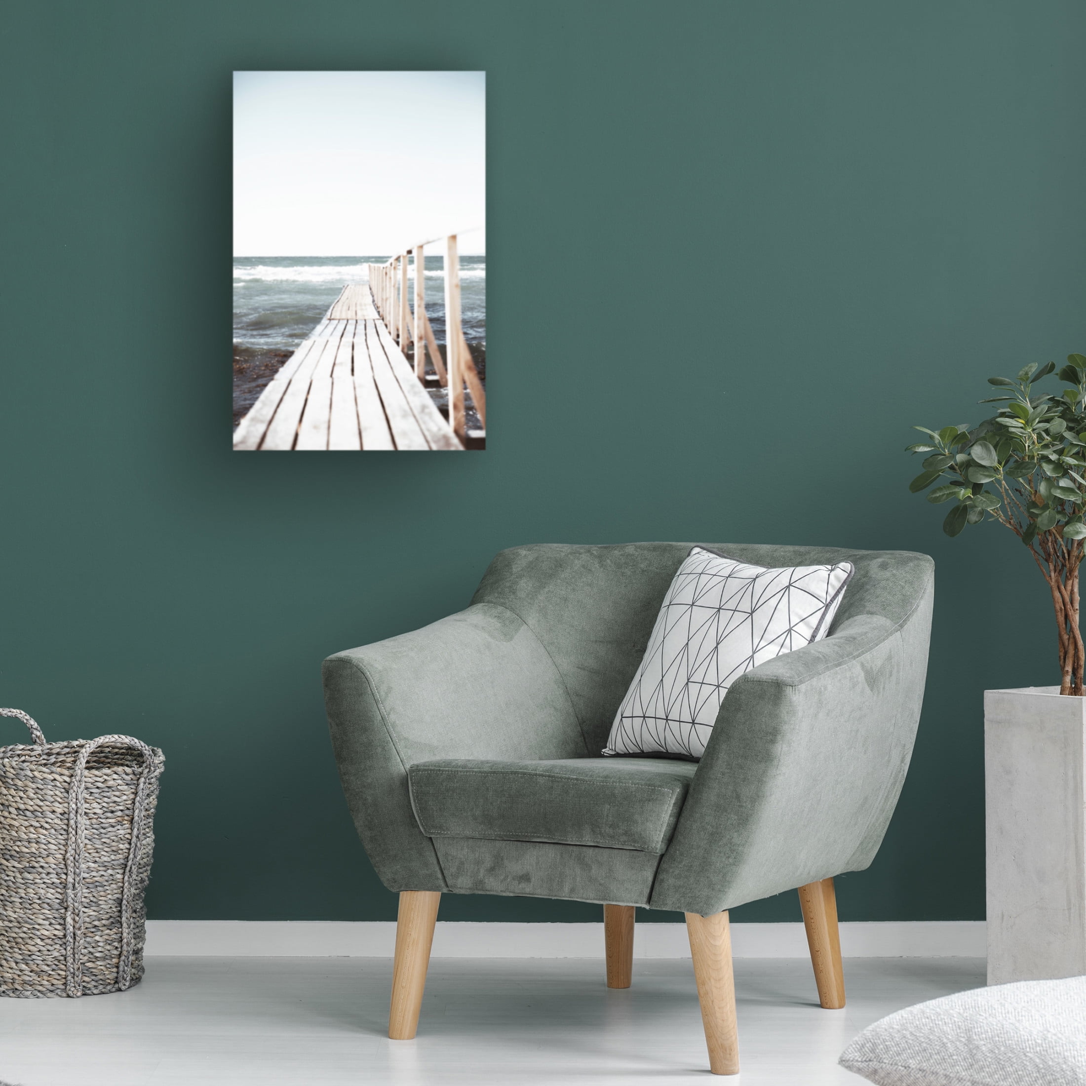 Canvas Wall Art - Krista Broadway 'Shelby' Wall Art for Living Room, Bedroom, or Office Décor by Trademark Fine Art - 12 x 19 Inches