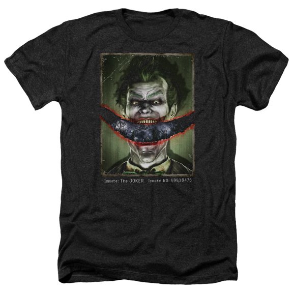 Batman Aa - Split Lip - Heather Short Sleeve Shirt - XX-Large