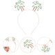 thumbnail image 4 of KAKOWELY Diadema de fiesta hawaiana de verano, diadema decorativa para fiesta de playa de verano para mujer, 4 of 5