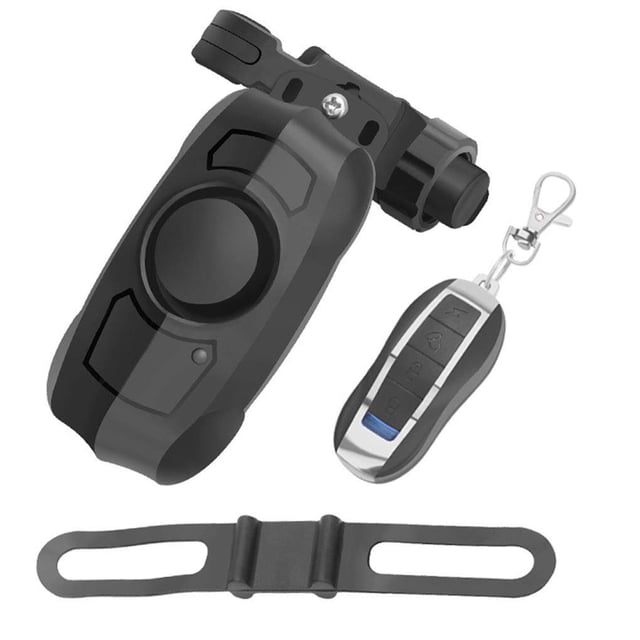 Advancent Alarma de bicicleta Alarma de antirrobo inalámbrica con control remoto Carga USB Sistema de seguridad de bicicleta Ciclismo