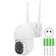 thumbnail image 1 of Cámara PTZ con Wifi de 1080P, IP66, resistente al agua, detección de movimiento, intercomunicador bidireccional, sistema de seguridad de visión nocturna, enchufe de 100-240VAU, 1 of 5