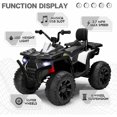 thumbnail image 3 of Holaki 24V ATV Double Drive Children Eectric Ride- on Car for Boys , Black, 3 of 10