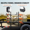 thumbnail image 4 of VEVOR Trimmer Rack, 3 Place Weeder Trimmer Rack, Trim Holder Trailer Rack , Wall-mounted or Mount on Enclosed Trailer Landscape Weed Eater, Pair, 4 of 9