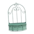 thumbnail image 3 of Hanging Flower Pot Window Shape Garden Wall Planter Iron Build for Outdoor Balcony Patio Spaces, 3 of 9