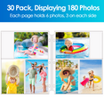thumbnail image 2 of MaxGear 4" x 6" Photo Sleeves 3-Ring Binder, Clear, 2 of 8