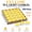 Yellow, variant on Votive Unscented Tea Lights Candles 100 Pack Bulk Tea Candles Small Votive Mini White Tealight Candles for Home Centerpieces Shabbat Weddings Emergencies