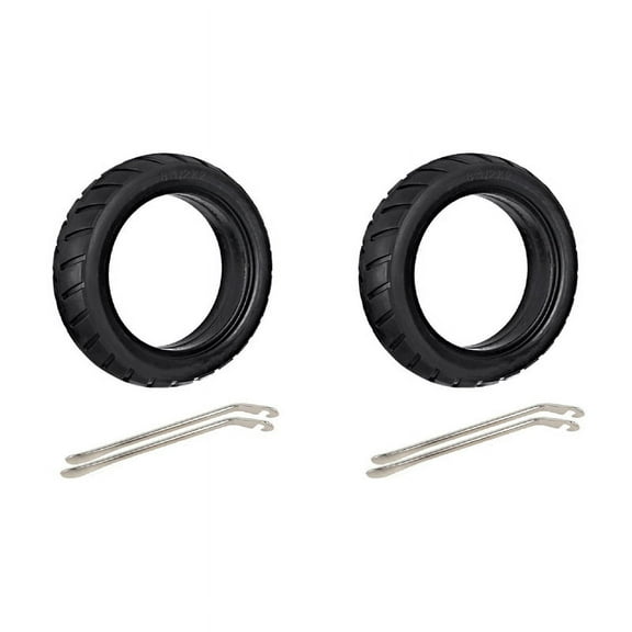 6pcs 8.5 Inch Front/Rear Scooter Tire Wheel Solid Replacement Tyre 8 1/2X2 for M365 Electric Scooter Skateboard