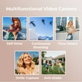thumbnail image 7 of Campark 1080P Video Camera Camcorder 48MP Photo 3" 270°Rotatable Screen Digital Vlogging Cameras for YouTube, 7 of 7