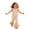 Beige-02, variant on Rompers for Girls Exquisite Bow Sleeveless Square Neck Girls Strap Jumpsuit with Pocket Outdoor Daily Play Outfit