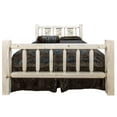 thumbnail image 5 of Homestead Collection Twin Bed w/ Laser Engraved Bear Design, Ready to Finish, 5 of 7
