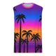 thumbnail image 4 of Hombres Moda Casual Impresión Suéter Cuello Redondo Tanque Deportivo, 4 of 4