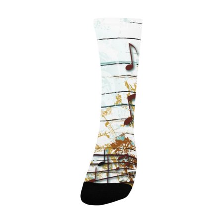 

music poster Women s Custom Socks (Made In USA)