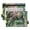 Bear Lying On Grass, variant on Hammerhead Sharks Swimming 2 Pack Pencil Pouch for 3 Ring Binder Smooth Zipper Folders with Pockets Clear Window Pencil Case
