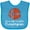 Turquoise, variant on Inktastic I'm So Cute, I Must Be Norwegian Sunflower Norway Flag Boys or Girls Baby Bib