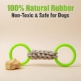 thumbnail image 4 of Likaty Dog Chew Toys for Aggressive Chewers, Indestructible Rope Dog Toy Puppy Chew Teething Toys for Large Medium Small Dogs,Yellow, 4 of 8