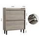 thumbnail image 2 of Yeshouse Gabinete zapatero de madera con 2 cajones abatibles y estante ajustable, almacenamiento oculto, 2 of 7