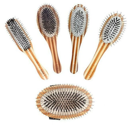 UPC: 0736473104487 | Bass Brushes HG2860575 Hybrid Groomer Pet Brush – Large