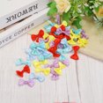 thumbnail image 5 of 100pcs Dark Brown Bow Ties 1.5" x 1" Mini Bowknot for Crafting Little Satin Bows Bulk DIY Sewing Scrapbooking, 5 of 5