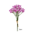 thumbnail image 2 of Ramo artificial de gypsophila (aliento de bebé) | Arreglo de tallos de flores artificiales para decoración del hogar | Decoración floral de plástico para la mesa de la sala, 2 of 6