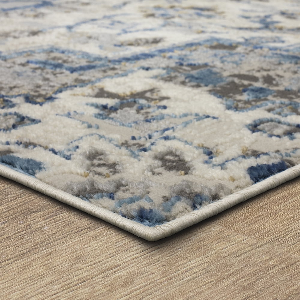 Mohawk Home Priam Indoor Woven Area Rug, Blue, 5'3" x 8