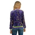 thumbnail image 4 of BOOMILK Women Sequin Bomber Jacket Sparkly Long Sleeve Trendy Party Club Mardi Gras Zipper Jackets, 4 of 9
