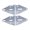 Hinge No. 1, variant on 2Pcs Garage Door Hinge Replacement Garage Door Parts for Residential/Light Commercial Garage Door Flap Door Track Hinge