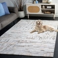 thumbnail image 3 of SAFAVIEH Abstract Collin Geometric Area Rug, Gray/Brown, 5' x 8', 3 of 11