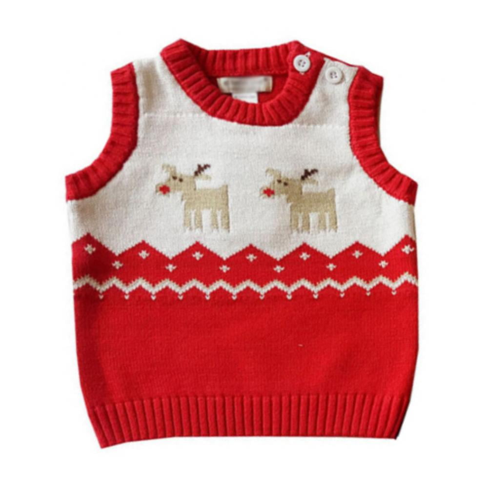 boys knitted vest