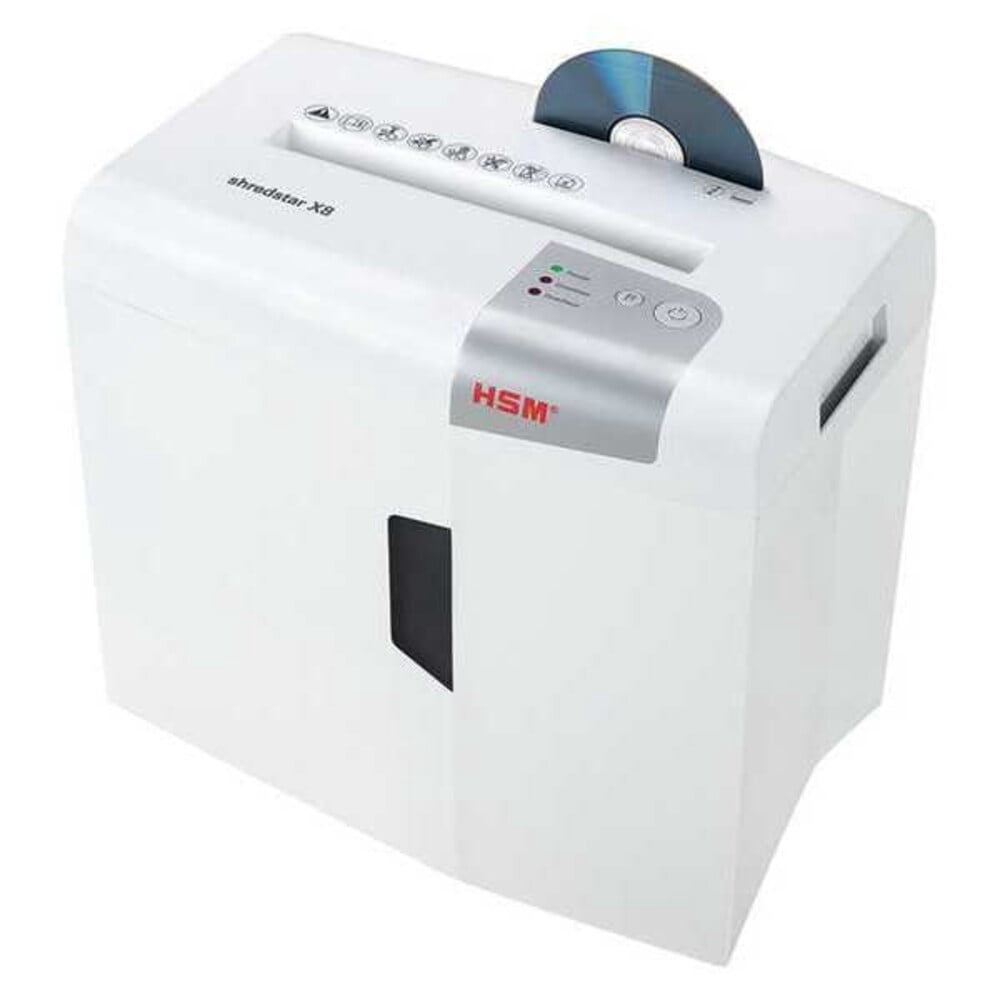 Hsm Paper Shredder, Cross-Cut Style shredstar X8