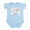 Sky Blue, variant on CafePress - I Love Ohio Infant Bodysuit - Baby Light Bodysuit, Size Newborn - 24 Months