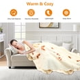 thumbnail image 3 of Rirool Tortilla Blanket - 71" Giant Taco Fleece Throw, Double-Sided Flannel, Funny Gift for Adults/Kids, Christmas & White Elephant (Machine Washable), 3 of 7