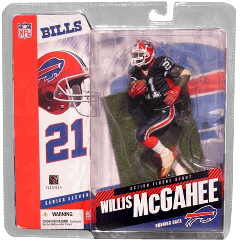 McFarlane NFL Sports Picks Series 11 Willis McGahee Action Figure [Blue Jersey] - Walmart.com