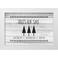 thumbnail image 1 of Murdock, Ramona 32x23 White Modern Wood Framed Museum Art Print Titled - Trees for Sale BW, 1 of 4