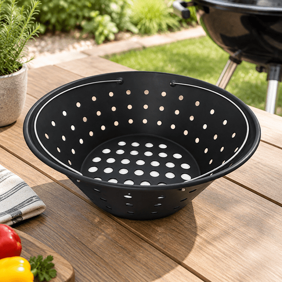 Carbon Steel Charcoal Basket Fire Bowlpatible With Large Big Green Egg Ash Kamado Grill Accessories Box Joe Classic And Other Simi