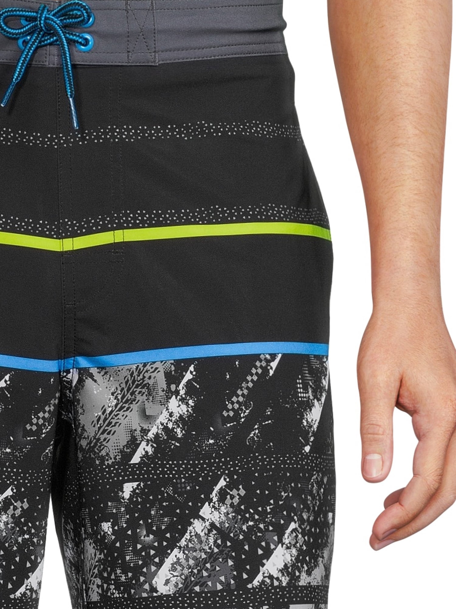George Men's and Big Men's E-Board Swim Trunks with UPF 50+, 9" Inseam, Sizes S-3XL