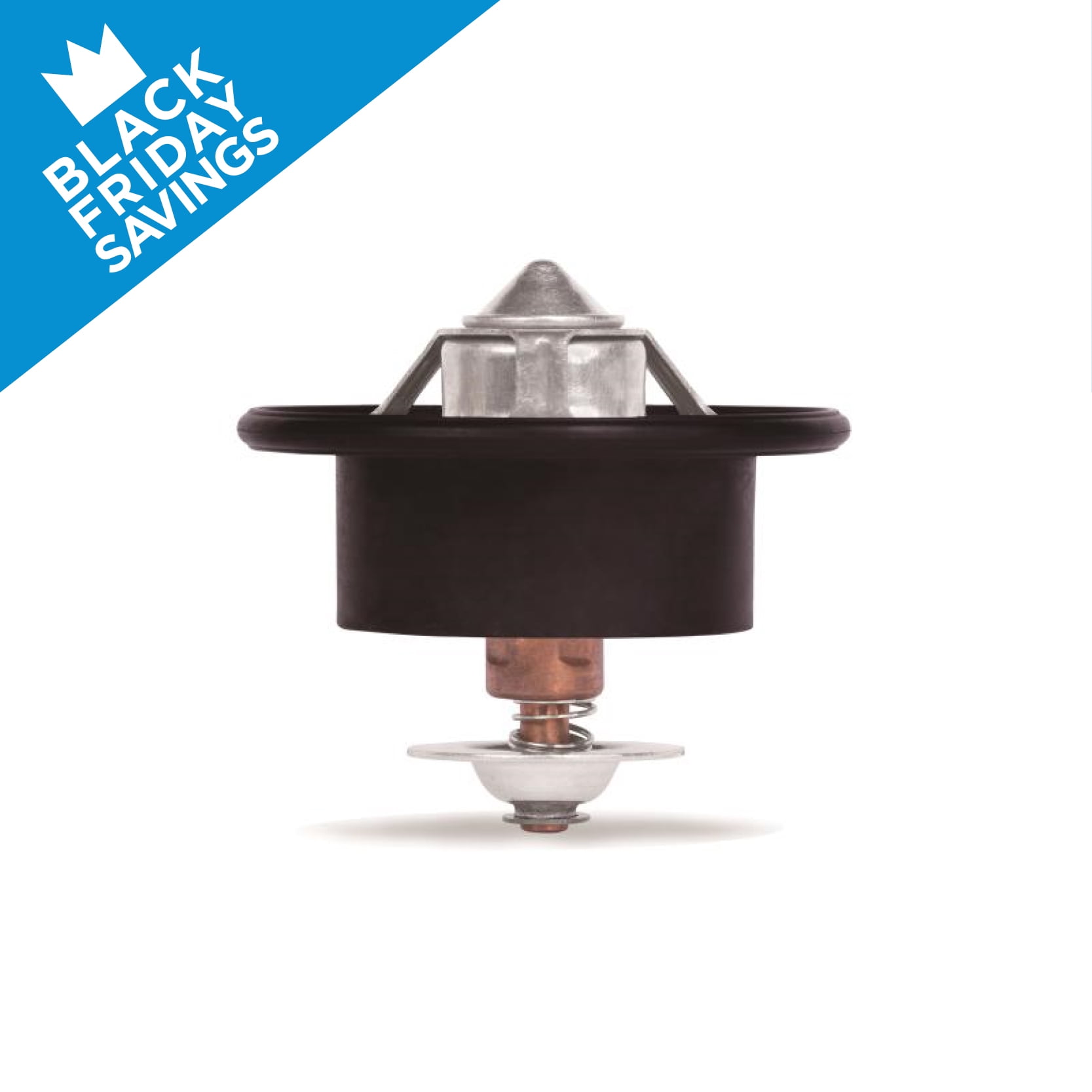 Mishimoto MMTS-RAM-99L Low Temperature Racing Thermostat, Compatible with Dodge Cummins 5.9L & 6.7L, 1999-2013