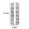 thumbnail image 2 of Estrela Crystals Flatback Rhinestones, para decoración de uñas, teléfonos, manualidades, bricolaje, 2 of 5