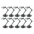 thumbnail image 2 of Lot de 10 Supports de Figurines d'Action Supports de Poupée Cadre de Support Mobile pour Modèles de 6 Pouces avec Base Réglable en Plastique, 2 of 7