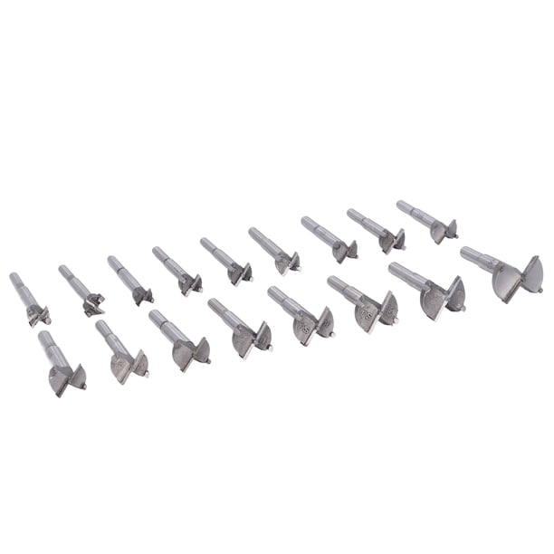 Brocas Forstner, Juego De Brocas X Wing, Portátil, Eficiente, 17 Piezas Para Perforar Cartón